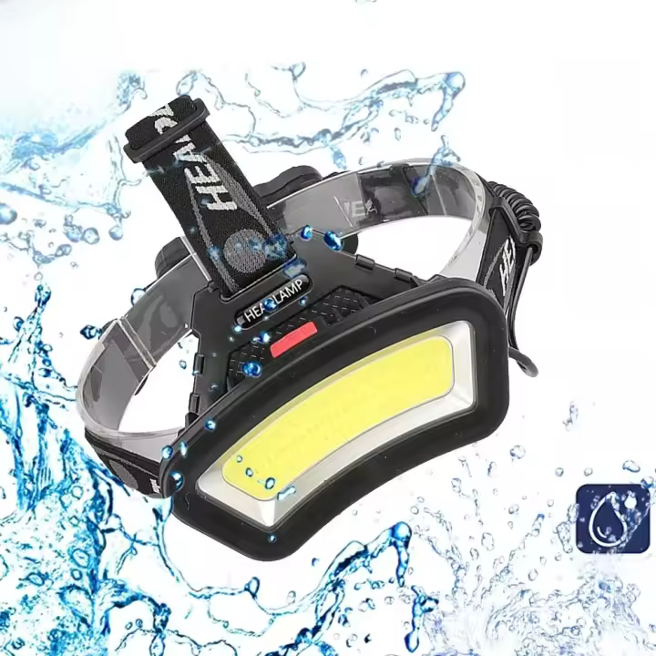 Lámpara Frontal LED COB ZK40 Con Angulo Amplio Para Expediciones Recargable USB Uso De 2x18650 Batería Impermeable Para Senderismo Al Aire Libre - 1