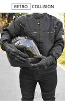 Guantes de Motocicleta de Cuero Vintage MJMOTO Protección de Carcasa Dura Cómodos y Transpirables - details 10