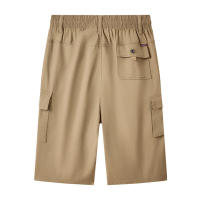 Pantalones Cortos Deportivos para Hombres CHAIFENKO Algodón Ligero y Versátil con Múltiples Bolsillos Moda de Verano Casual - details 2