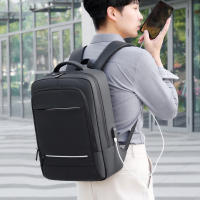 Mochila para ordenador portátil para hombre, resistente al desgaste, carga USB, adecuada para ordenador portátil de 16 pulgadas, diseño de tira reflectante, bolsa de negocios - details 13