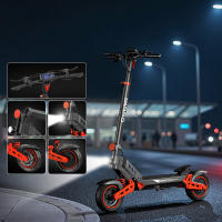 Patinetes Eléctricos para Adultos iwafo is2 max, Motor de 2000W, Batería de 54V 20Ah, Neumático de Vacío de 10 Pulgadas, Velocidad Máxima de 50km/h, Alcance de 80km, Frenos de Disco Delanteros y Traseros - details 2