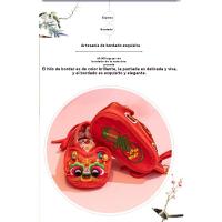 Zapatos de tigre para bebés 1 año hombre y mujer bebé recién nacido 100 días hecho a mano para niños zapatos de tela de cabeza de tigre - details 2