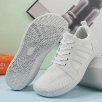 Calzado casual plano para hombre y mujer, calzado deportivo de horma ancha y punto mosca, calzado deportivo para parejas. - details 48