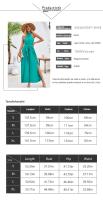 Mono pantalon mujer pierna ancha  Color puro Casual Sexy y elegante Collar COLGANTE Mono plisado - details 0