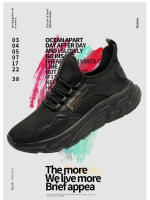 Zapatillas de correr para hombre, zapatos deportivos antideslizantes con amortiguación, zapatillas de entrenamiento para Fitness, zapatillas de tenis informales cómodas para exteriores - details 2