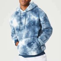 Capuche de lujo de gran tamaño, grueso, unisex, de algodón, de alta calidad, para hombre, 600gsm, suave y peludo, Sherpa, sudadera con capucha - details 5