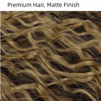 Extensiones de cabello con Clip de 18 pulgadas, permanente de maíz, pelo ondulado corto y rizado, peinado sin costuras, postizos gruesos invisibles - details 9