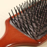Peine de madera para masaje, aguja de nailon, antiestático, cojín de aire, 1 unidad - details 5