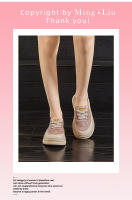 Zapatos blancos pequeños de mujer, primavera-verano 2025, nuevo estilo étnico retro, zapatos de junta de mujer, zapatos casuales de mujer - details 8