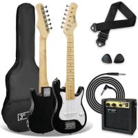 Paquete de Guitarra Eléctrica para Principiantes Tamaño 1/4 Amplificador Portátil de 5 W Cable - details 6