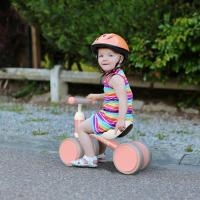Bicicleta sin pedales para niños a partir de 1 año de equilibrio, juguetes para bebés de 1 año, bicicleta para bebés con 4 ruedas para bebés de 10 a 24 meses, primera bicicleta para niños y niñas como regalo - details 6