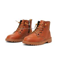 Nuevas botas de vaquero de moda, zapatos de cuero de invierno para niños, senderismo al aire libre 2025, 26-38 #   Tamaño grande barato - details 4
