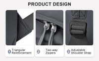 Mochila escolar para mujeres y hombres, Mochilas universitarias estéticas, ligera para escuela secundaria, Mochila portátil de Trabajo - details 5