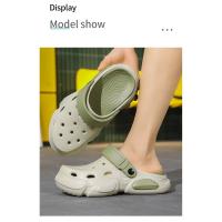 Sandalias de Plataforma Verde para Hombres Zapatos de Playa Antideslizantes para Exteriores - details 7