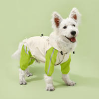 Abrigo KindPet para perros ropa de lluvia para mascotas para otoño e invierno abrigo a prueba de viento y cálido para perros pequeños - details 0