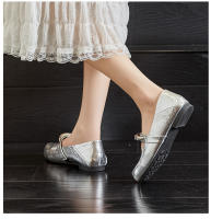 Zapatos Mary Jane de cuero, nuevos zapatos planos con correa de metal, solo zapatos de mujer, temperamento retro, zapatos casuales de mujer - details 24