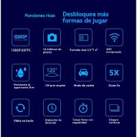 Nuevo Explosivo Deportes de la cámara de doble pantalla wifi Buceo cámara grabadora de coche cámara deportiva - details 3