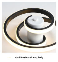LEFAN-Luz LED de techo moderna para pasillo, luz de entrada Simple para balcón, Estilo espiral, 25CM - details 11