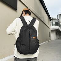 Mochila para deportes al aire libre: moderna mochila vaquera con múltiples compartimentos, cierre de cremallera y bolsillos utilitarios para correr, entrenar y uso informal - details 2