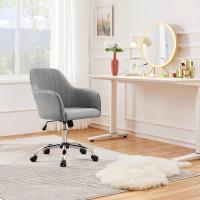 Ordenador Sillón Reclinable Giratorio de 360 °   Silla Altura Ajustable Carga 136 KG Color Blanco - details 1