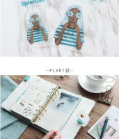 Cute 6 Rings Paper Index Divider For Binder Planner Notebook Stationery Candy Notebook Paper Divider Accessories A5 A6 - details 6