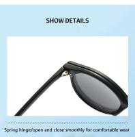6 en 1 hombres personalizados mujeres polarizadas ópticas imán magnético gafas de sol Polaroid Clip en marco de gafas de sol - details 8
