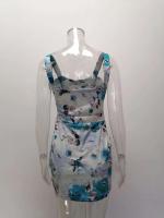 Vestido Mini de Impresión para Mujer Primavera-Verano Sin Mangas, Adelgazado en Caderas, Vestido Corto de Moda para Club Nocturno - details 14