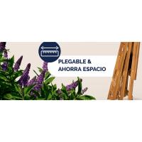 Muebles de Balcón Jardín Sillas Mesa Madera Acacia Set Completo de Muebles Exterior