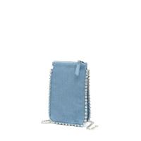 Bolso de mano con cuentas para mujer, bolso bandolera con cadena, bolso esmerilado para teléfono móvil, bolso con cremallera para mujer - details 14