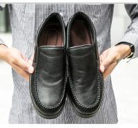 Zapatos de Cuero Genuino para Hombre Mocasines Suaves y Cómodos Calzado Plano Casual - details 2
