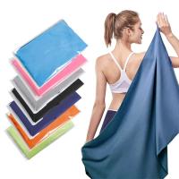 Toalla de microfibra de secado rápido para deporte, toalla superabsorbente portátil para playa, gimnasio, natación, correr - details 1