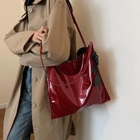 Bolso de hombro de charol para mujer, bolso de mano informal Vintage, bolso de compras de gran capacidad - details 10