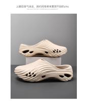 Sandalias de verano 2025 para hombre, pantuflas ligeras de EVA, antideslizantes, para uso en exteriores, zapatos de playa - details 11