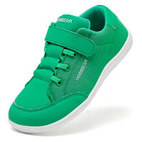 Zapatos De Tobillo Ancho Para Niños HOBIBEAR Zapatillas Minimalistas De Piel Sintética Y Malla Ligera Con Enganche Para Niños Y Niñas - details 13