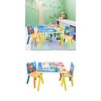 Grupo de Asientos para Niños Mesa Redonda y 2 Sillas en Edad Preescolar Muebles para Niños 59,5 cm(φ) x 46 cm Blanco+Gris - details 8