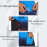 Bañador para hombre de secado rápido, 2 en 1, con forro y bolsillos, elásticos - details 2