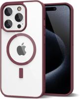 Funda de Teléfono de Acrílico Transparente Funda Dura Magnética Mate para iPhone - details 15