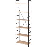 Estante de Metal Multifuncional para Cocina Organizador de Almacenamiento con 6 Estantes y MDF - details 13