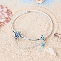 Pulsera de Plata Esterlina 925 Encanto de Mariposa Estrellas Luna Cadena de Seguridad - details 107