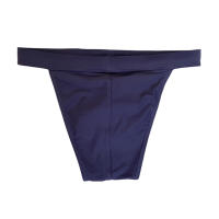 Jessborn pantalones de natación triangulares para hombre, bañador sexy de horquilla alta, media cadera envolvente, color sólido, ropa de baño de playa de primavera caliente - details 14