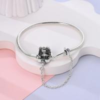 Pulsera de Plata Esterlina 925 Encanto de Mariposa Estrellas Luna Cadena de Seguridad - details 113