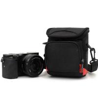 Bolsa impermeable para cámara SLR, mochila de nailon para Mini fotógrafo, negra, antispoilage, bolso de hombro Digital para teléfono - details 4