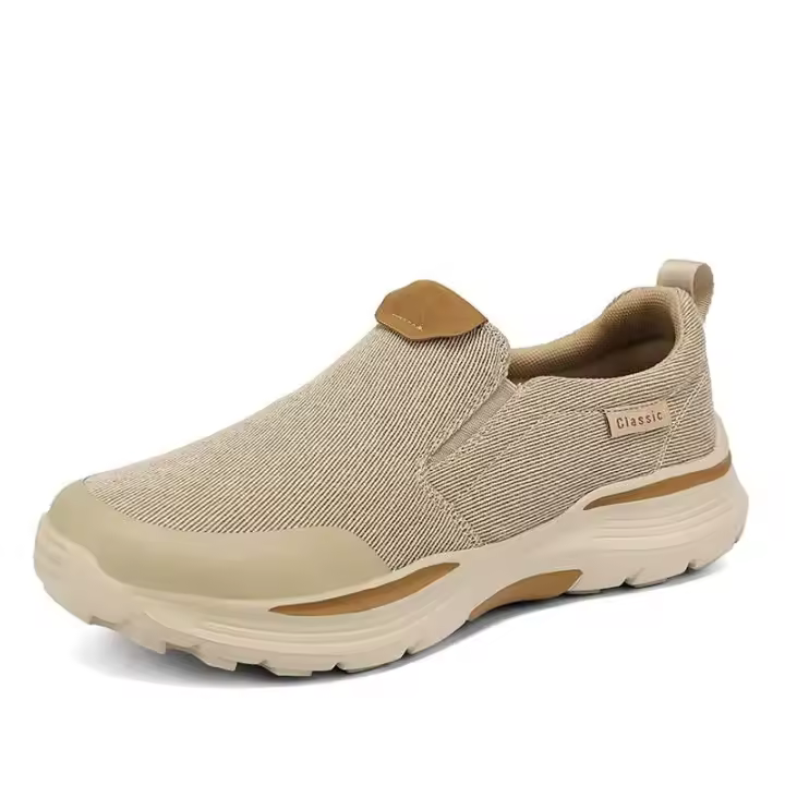 Nuevos zapatos deportivos informales antideslizantes de lona a la moda para hombre, marca Ins famosa a bajo precio de talla grande 47 - 1