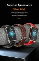 Pulsera de cuero para Honor Band 9, pulsera con correa, pulsera inteligente, repuesto de correa de reloj para Honor 9 Band - details 3