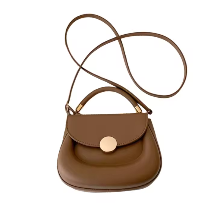 Bolso bandolera para mujer, pequeño bolso cruzado de cuero moderno con correa ajustable para el hombro para mochila de viaje - 1
