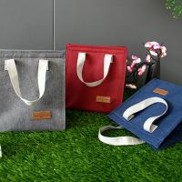 Bolsa de Almuerzo Multifuncional con Aislamiento Térmico Caja de Almacenamiento de Color Sólido para Niños y Picnics Mochila de Senderismo Ligera - details 5
