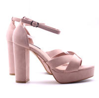 Calzados Soraia Sandalia Antelina Mujer Fiesta Tacón Cerrado Hebilla Moda 2023 - details 1