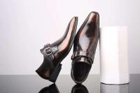 2025 nuevo tamaño grande 38-47 vestido de cuero de Pu transpirable de lujo zapatos formales planos de boda de verano para hombres - details 7