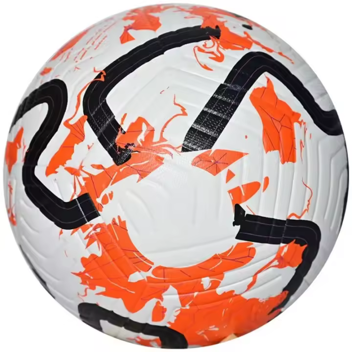 Balones de Fútbol Estándar 5 Pelota Cosida a Máquina, Material PU, Para Partidos de Liga Deportiva y Entrenamientos de Fútbol - 1