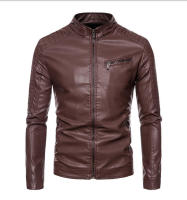 Nueva chaqueta para hombre, moda juvenil delgada para motocicleta, PU, - details 10
